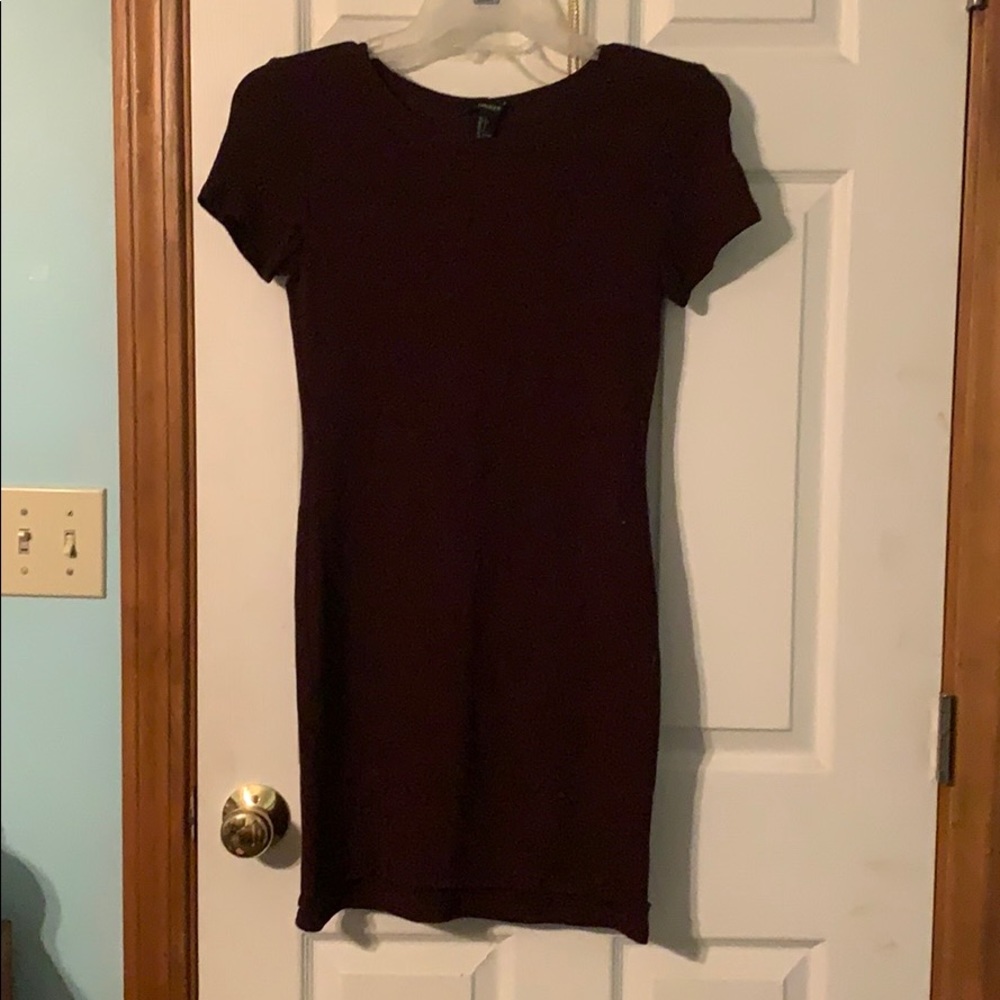 Red bodycon dress